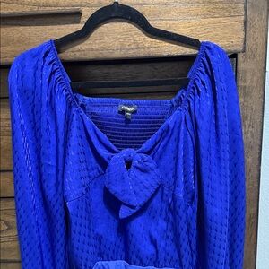 Express Royal Blue Bodysuit